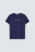 Embroidered Slogan T-Shirt
